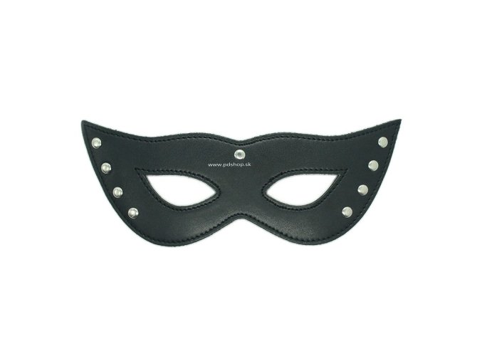 leather gimp mask hood with eyes open (1)