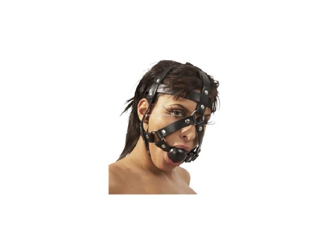 adjustable chin harness ball gag