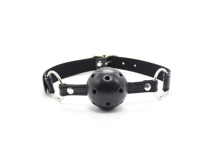 ball gag with nipple clamps (2)