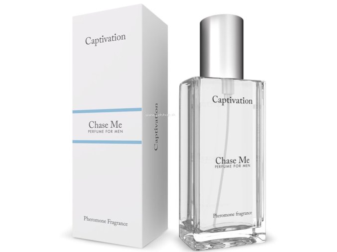 CAPTIVATION CHASE ME PHEROMONES PERFUME FOR MEN 30 ML  - + + Darček kondóm alebo lubrikačný gél