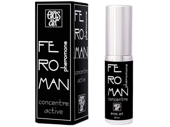 FEROMAN PARFUM FEROMONOVY KONCENTRAT 20ML  - + + Darček kondóm alebo lubrikačný gél