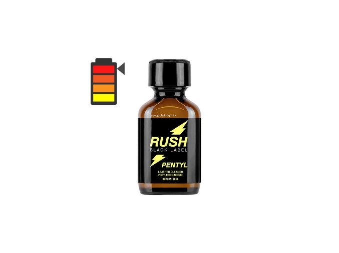Rush Black Label 24ml  - + + Darček kondóm alebo lubrikačný gél