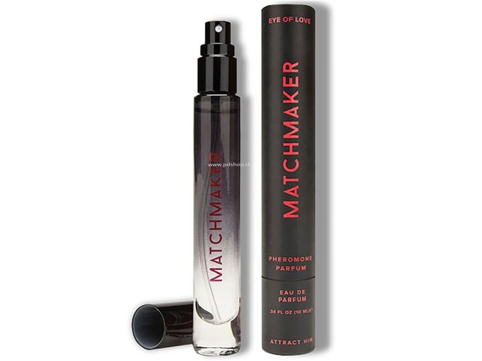 MATCHMAKER BLACK DIAMOND PHEROMONE PERFUME ATTRACT HIM 10 ML  - + + Darček kondóm alebo lubrikačný gél