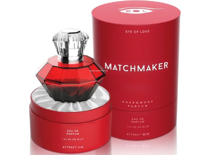 MATCHMAKER RED DIAMOND PHEROMONE PARFUME ATTRACT HO 30 ML  - + + Darček kondóm alebo lubrikačný gél