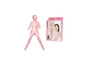 70178 inflatable valentine doll lady flamingo