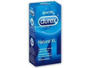 84857 durex natural xl 12 uds