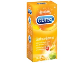 DUREX SABOREAME 12 UNITS  - + + Darček kondóm alebo lubrikačný gél