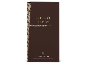 84872 lelo hex condoms respect xl 12 pack