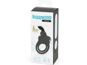 4493 3 happy rabbit rechargeable cock ring black