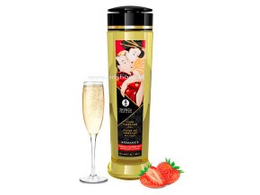 SHUNGA EROTIC MASSAGE OIL ROMANCE 240ML  - + + Darček kondóm alebo lubrikačný gél