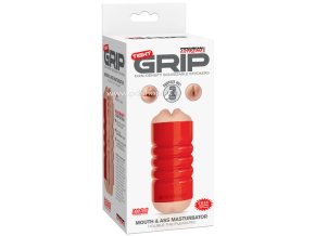 26723 pipedram extreme toyz tight grip mouth ass masturbator