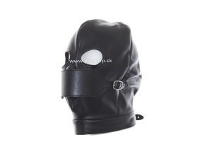 leather gimp mask hood with eyes open (1)