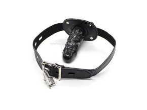 ball gag with collar