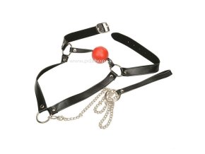 ball gag with collar (1)