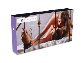 EXPERIENCE BDSM FETISH KIT PURPLE SERIES  - + + Darček kondóm alebo lubrikačný gél