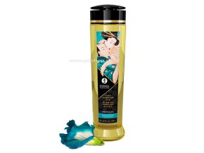 SHUNGA EROTIC MASSAGE OIL SENSUAL ISLAND BLOSSOMS 240ML  - + + Darček kondóm alebo lubrikačný gél
