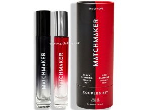 MATCHMAKER PHEROMONE 2PC SET COUPLES KIT pre oboch 20 ML  - + + Darček kondóm alebo lubrikačný gél