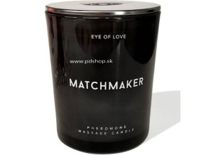 MATCHMAKER BLACK DIAMOND MASSAGE CANDLE ATTRACT HER 150 ML  - + + Darček kondóm alebo lubrikačný gél