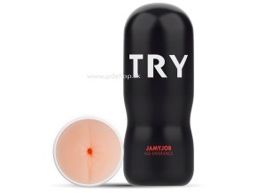 JAMYJOB - ASS EXPERIENCE MASTURBATOR  - + + Darček kondóm alebo lubrikačný gél