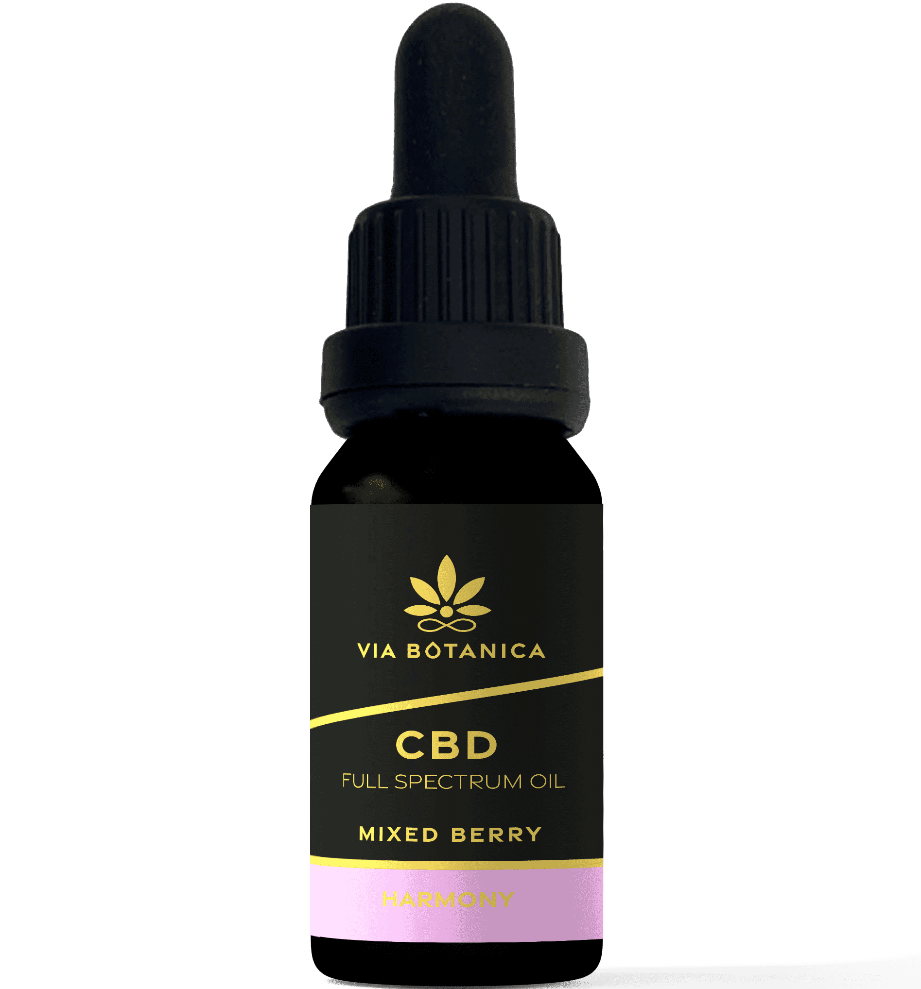 15 % CBD FULL SPECTRUM OLEJ – HARMONY (1500 MG) MIXED BERRY
