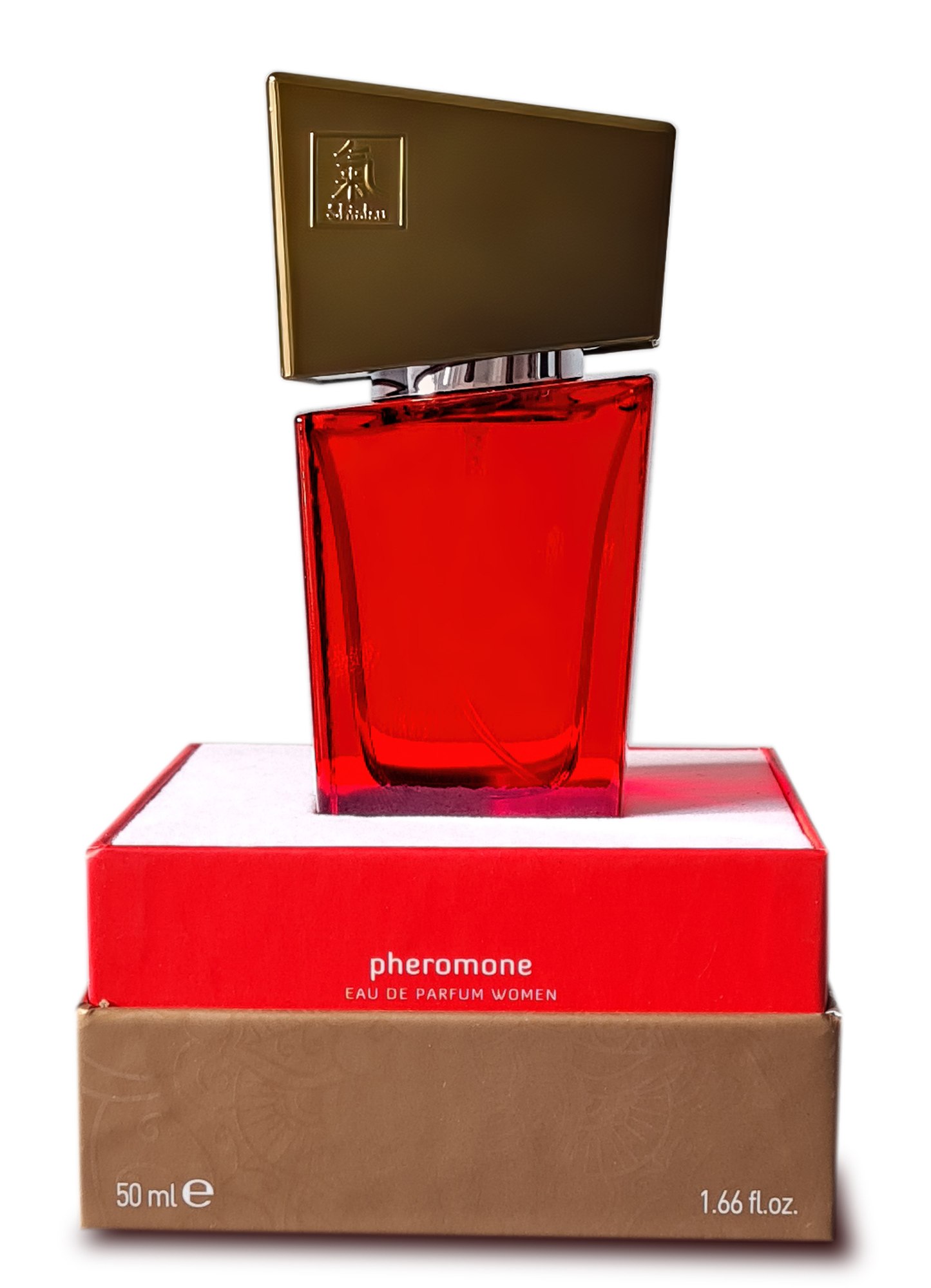 HOT Shiatsu red feromónový parfém pre ženy 50 ml