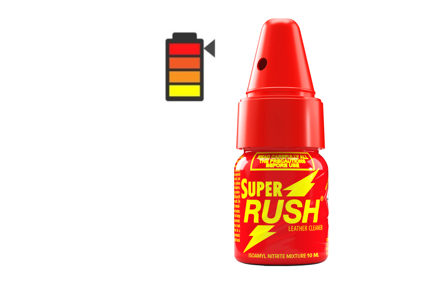 Poppers SUPER RUSH with adapter 10 ml