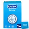 DUREX NATURAL PLUS 24 UNITS  - + + Darček kondóm alebo lubrikačný gél