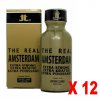 THE REAL AMSTERDAM big 30ml x 12ks  - + + Darček kondóm alebo lubrikačný gél
