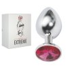 rosebud gold buttplug with red crystal big (1)