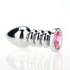 dragon extreme bdsm screw anal butt plug pink crystal (1)