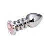 dragon extreme bdsm screw anal butt plug pink crystal