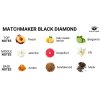 MATCHMAKER BLACK DIAMOND MASSAGE CANDLE ATTRACT HER 150 ML  - + + Darček kondóm alebo lubrikačný gél