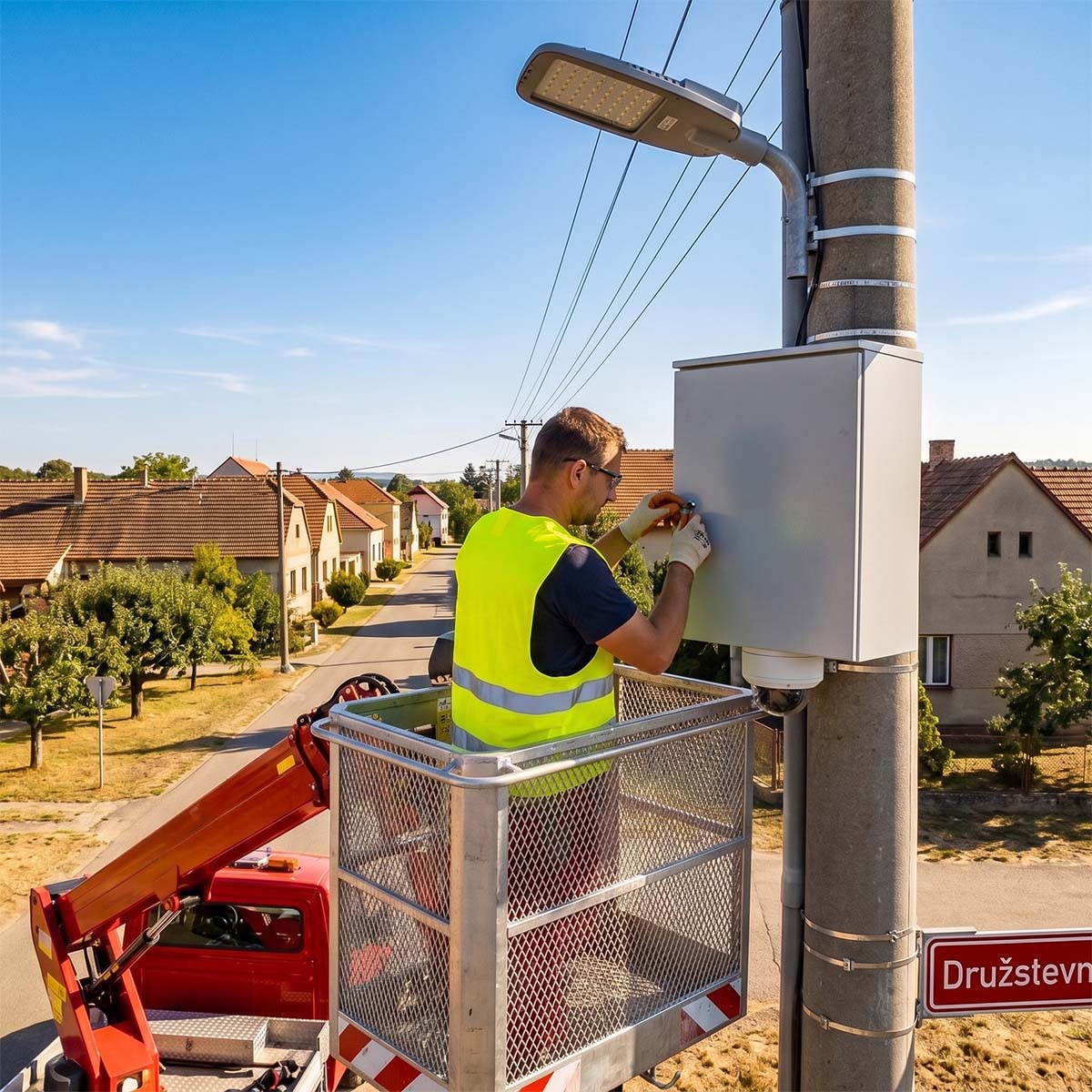 Technik při instalaci PDZ jednotky