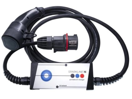 Mobilná nabíjačka  elektromobilu 11kW, 3x16A, 5M-7,5M-10M
