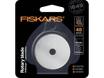 16630 rezacia cepel fiskars titanium 45 mm