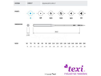 TEXI 135X17 120