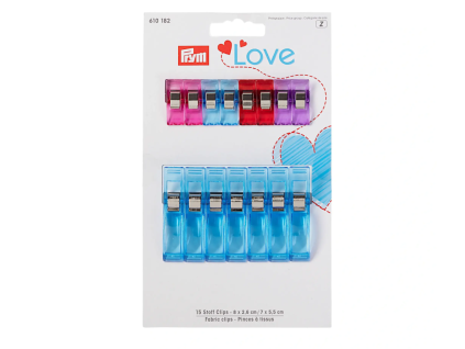 7901 svorky na textil mix 15 ks prym love