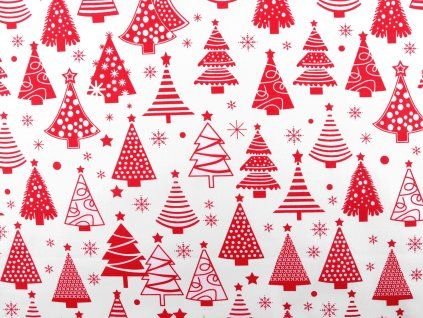 11865 vianocna bavlnena latka stromcek
