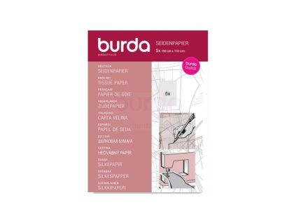 13094 hodvabny papier burda strihovy papier