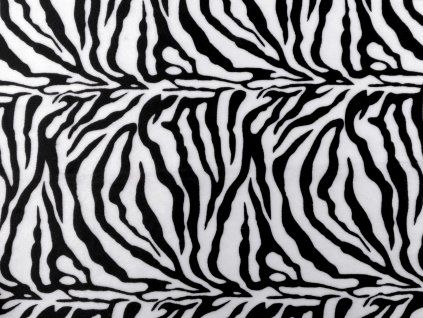 11964 imitacia zvieracej koze zebra