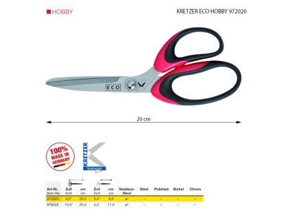 KRETZER ECO HOBBY 972020