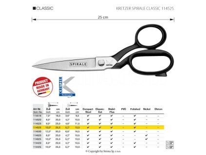 KRETZER SPIRALE CLASSIC 114525