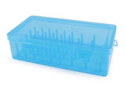 Plastový box na 42 ks nití (Farba Transparent)