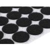 Suchý zips samolepiaci kolieska Ø25 mm (Farba 1 biela)