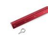 Triangular aluminum ruler, length 60 cm