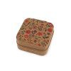 Sewing kit in a cork case