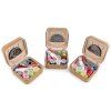 Sewing kit in a cork case
