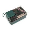 Sewing kit with magnet in a box