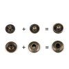 Kovové cvoky Ø12 mm (Farba 1 nikel)
