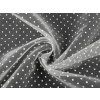 Organza s bodkami (Farba 1 biela)